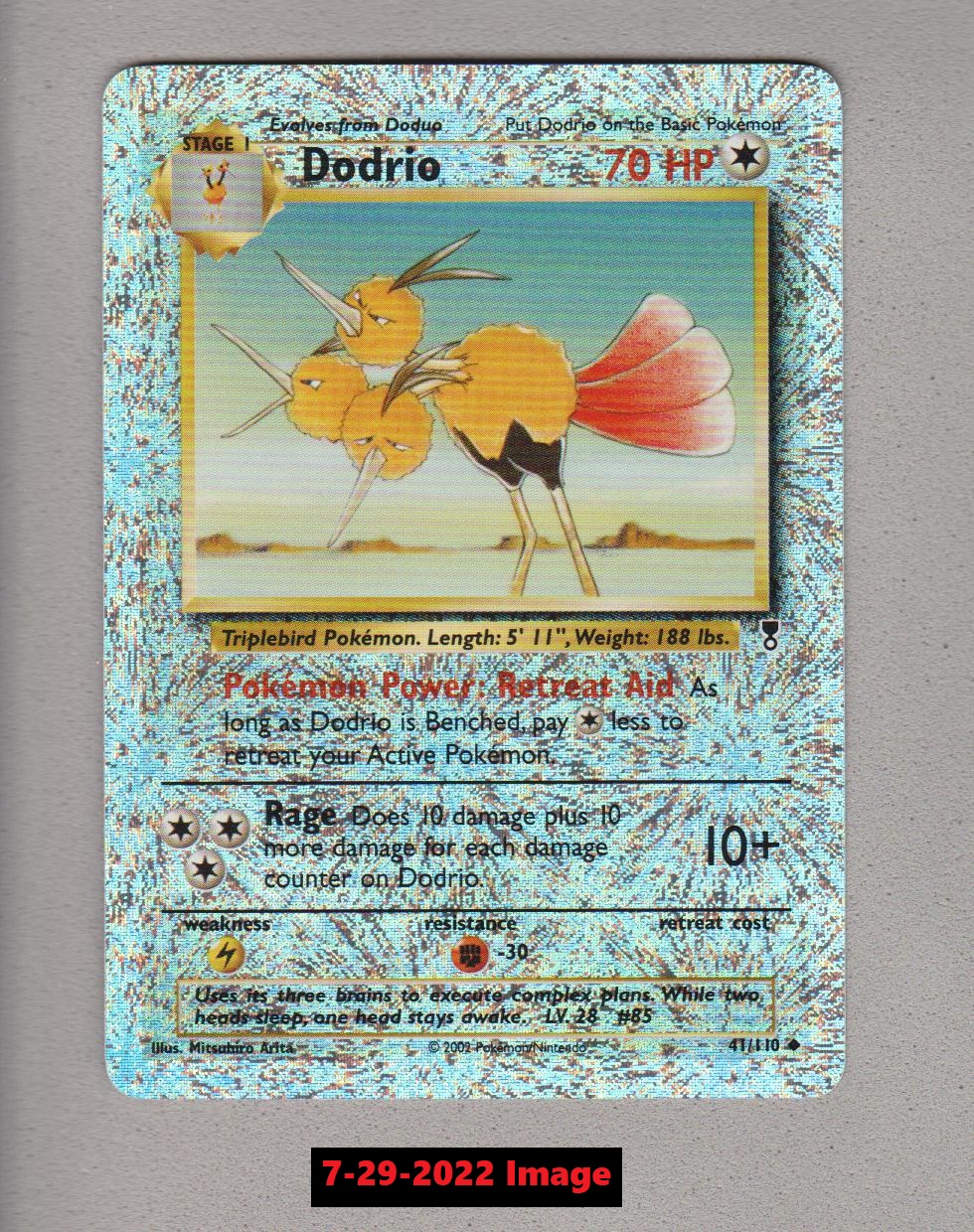 Dodrio - 41/110 - Uncommon - Reverse Holo
